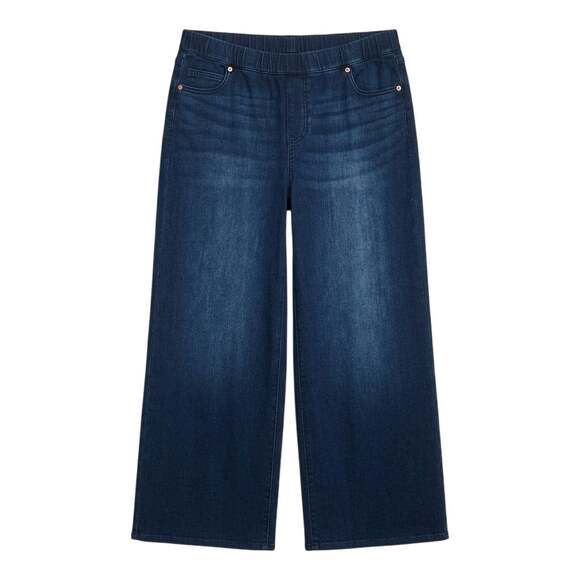 Lands' End Denim - Land's End Starfish Wide Leg Denim Pant Size XLP